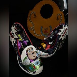 Toy Story high heels and purse rare!